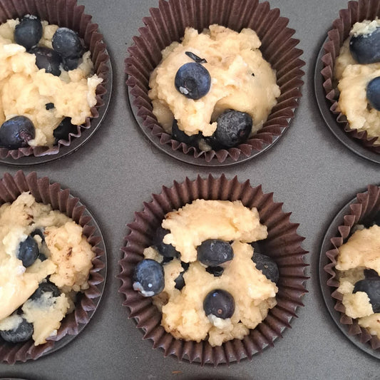 Beautiful Blueberry Muffins - Soft, Fluffy & Packed with Berries!