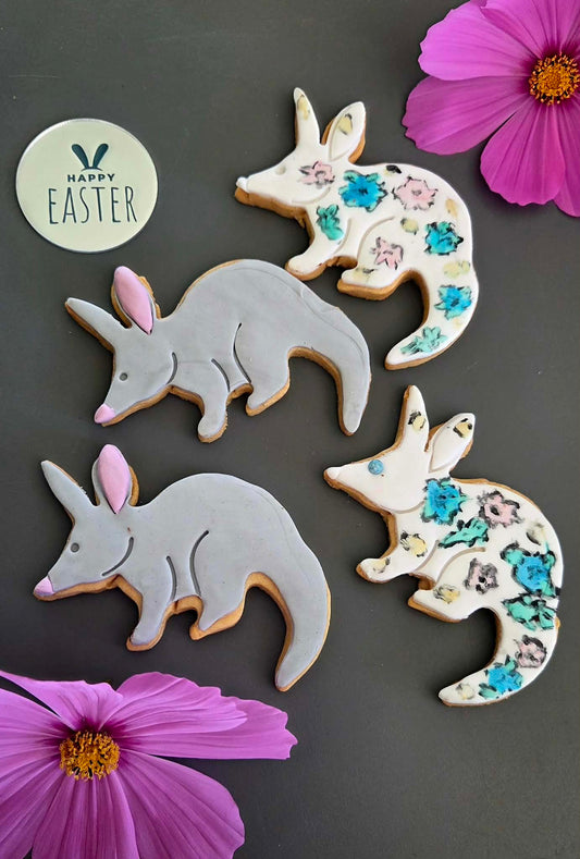 Easter Bilby Fondant Biscuits