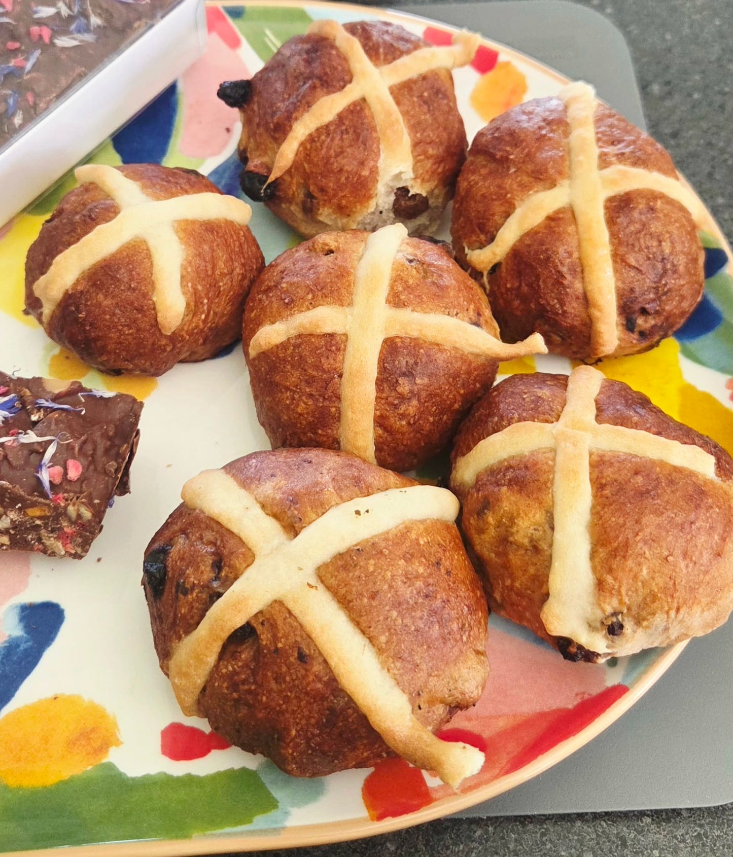 Hot Cross Buns - Freshly Baked (6 or 12 Pack)